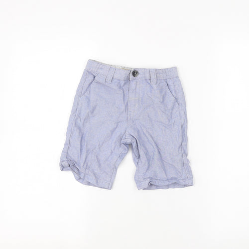 Denim & Co. Boys Blue   Chino Shorts Size 5-6 Years