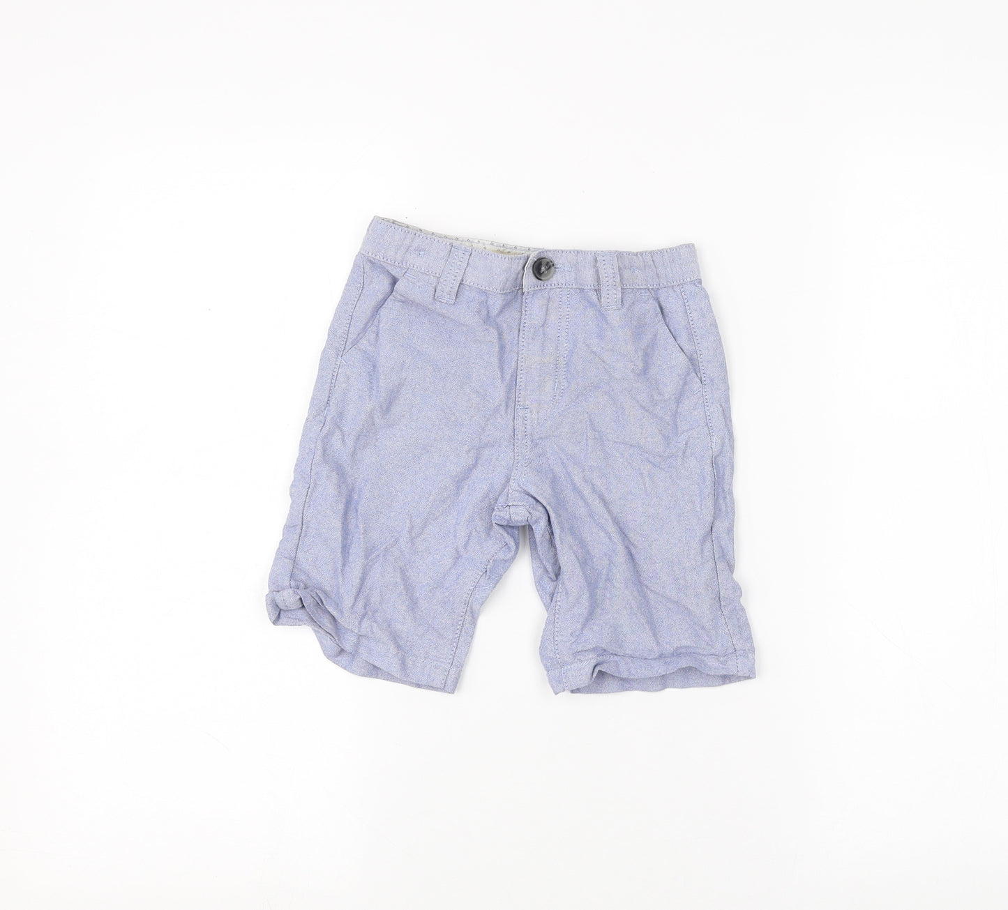 Denim & Co. Boys Blue   Chino Shorts Size 5-6 Years
