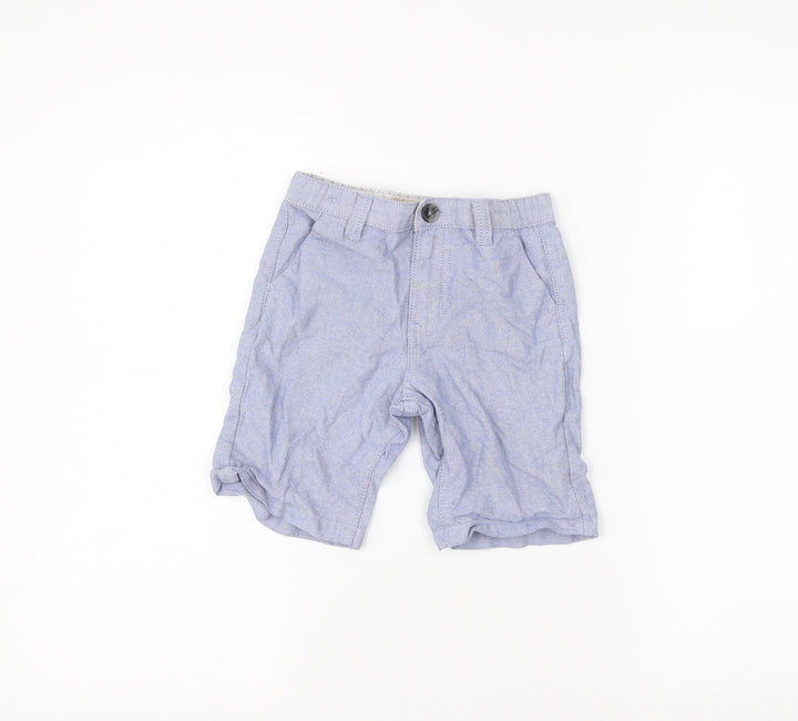 Denim & Co. Boys Blue Chino Shorts Size 5-6 Years