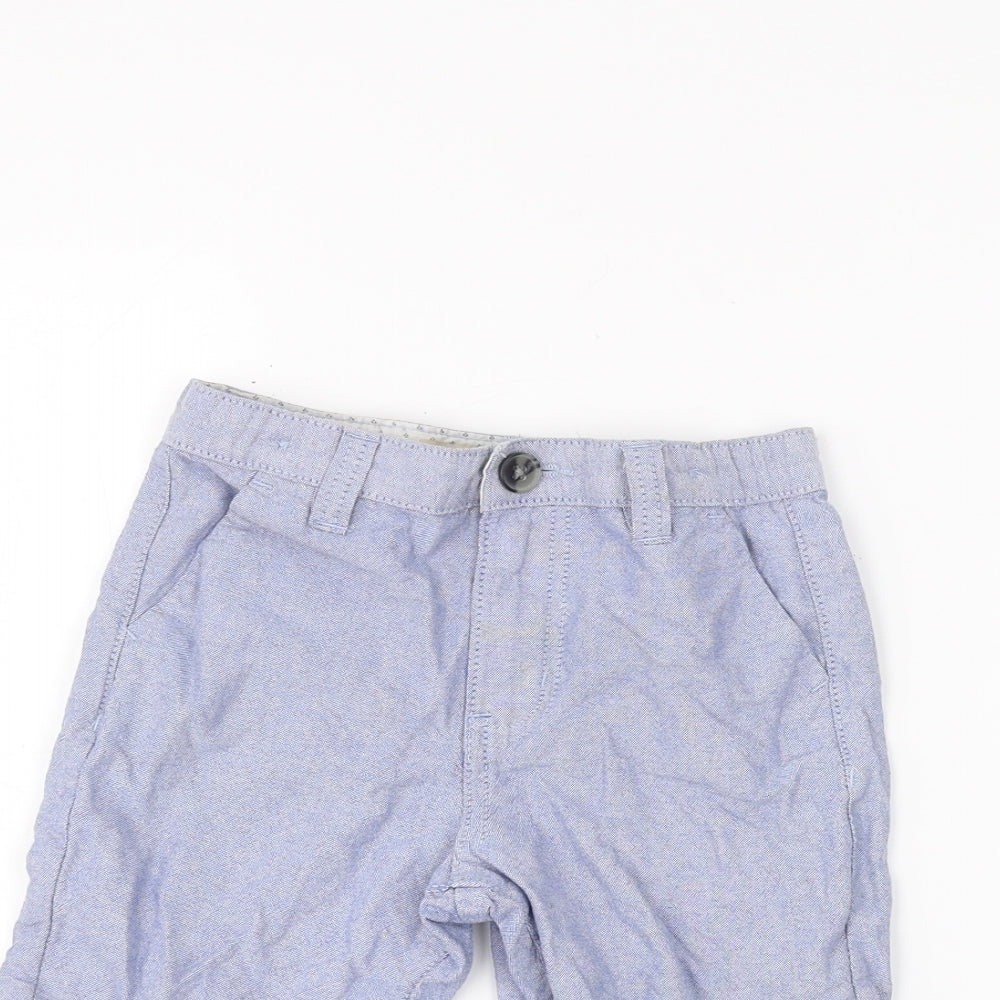 Denim & Co. Boys Blue   Chino Shorts Size 5-6 Years