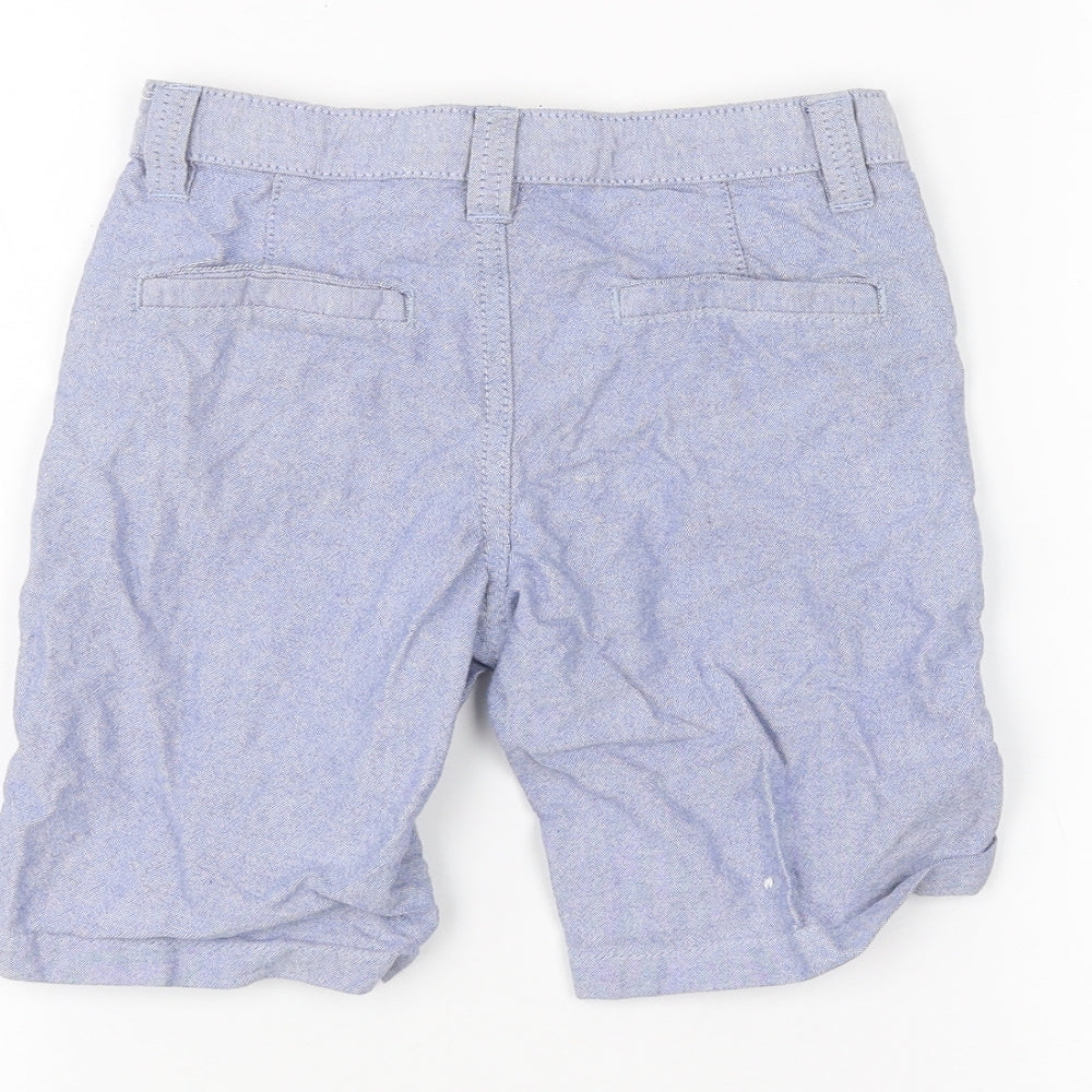 Denim & Co. Boys Blue   Chino Shorts Size 5-6 Years