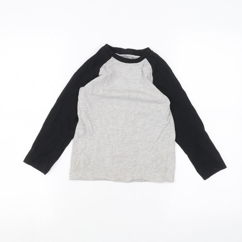Urban Debt Boys Grey   Basic T-Shirt Size 6 Years