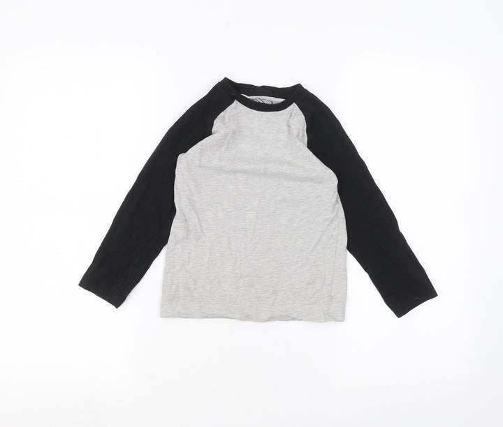 Urban Debt Boys Grey   Basic T-Shirt Size 6 Years