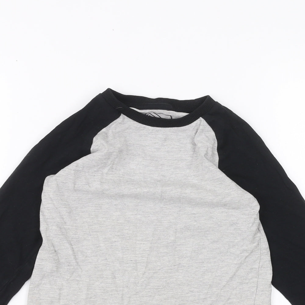 Urban Debt Boys Grey   Basic T-Shirt Size 6 Years