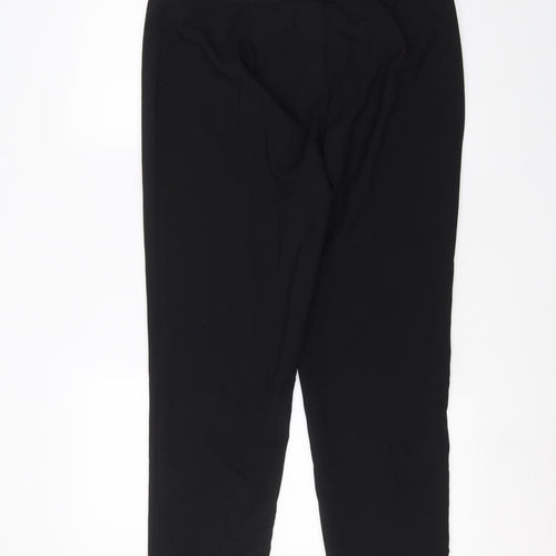 George Womens Black   Trousers  Size 14 L24 in