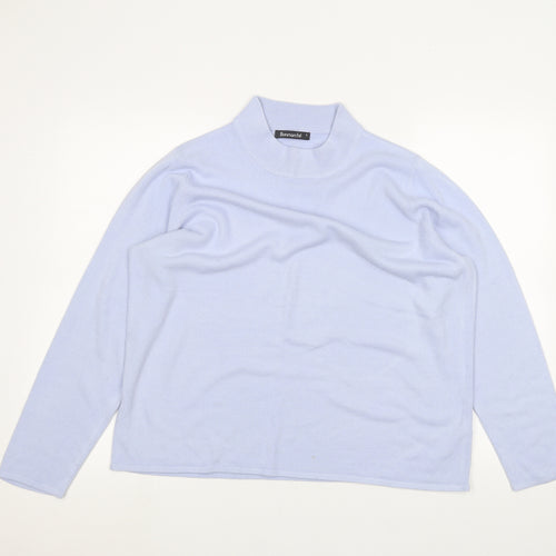 Bonmarché Womens Blue   Pullover Jumper Size L