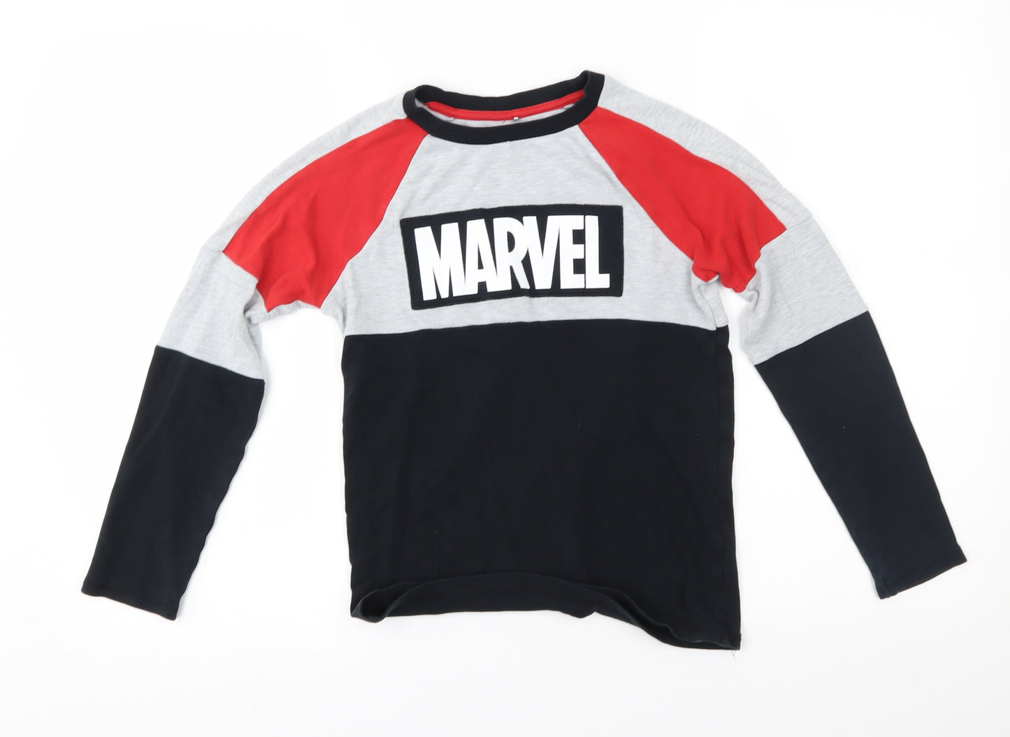 George Boys Grey   Basic T-Shirt Size 9-10 Years  - marvel