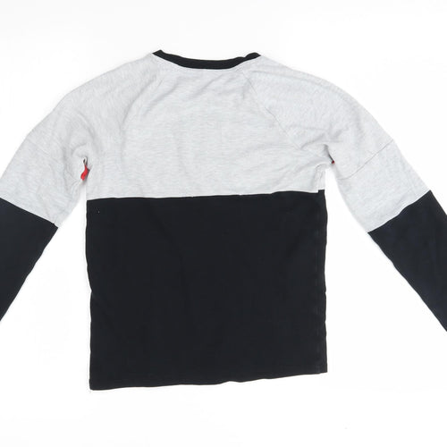 George Boys Grey   Basic T-Shirt Size 9-10 Years  - marvel