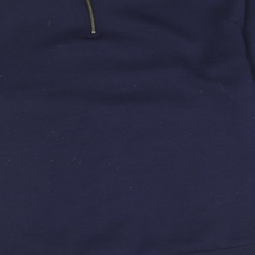 NEXT Womens Blue   Pullover Sweatshirt Size 10