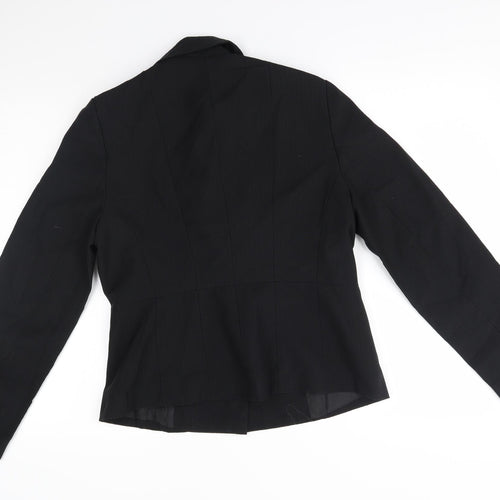 E-vie Womens Black   Jacket Blazer Size 14