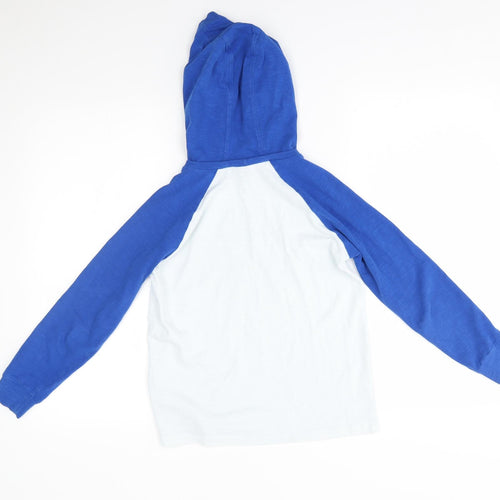 NEXT Boys Blue   Pullover Hoodie Size 9 Years  - skateboarding