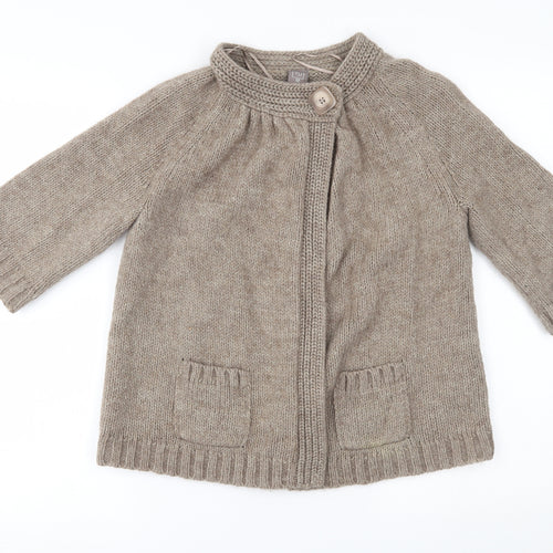 TU Womens Brown   Cardigan Jumper Size 12
