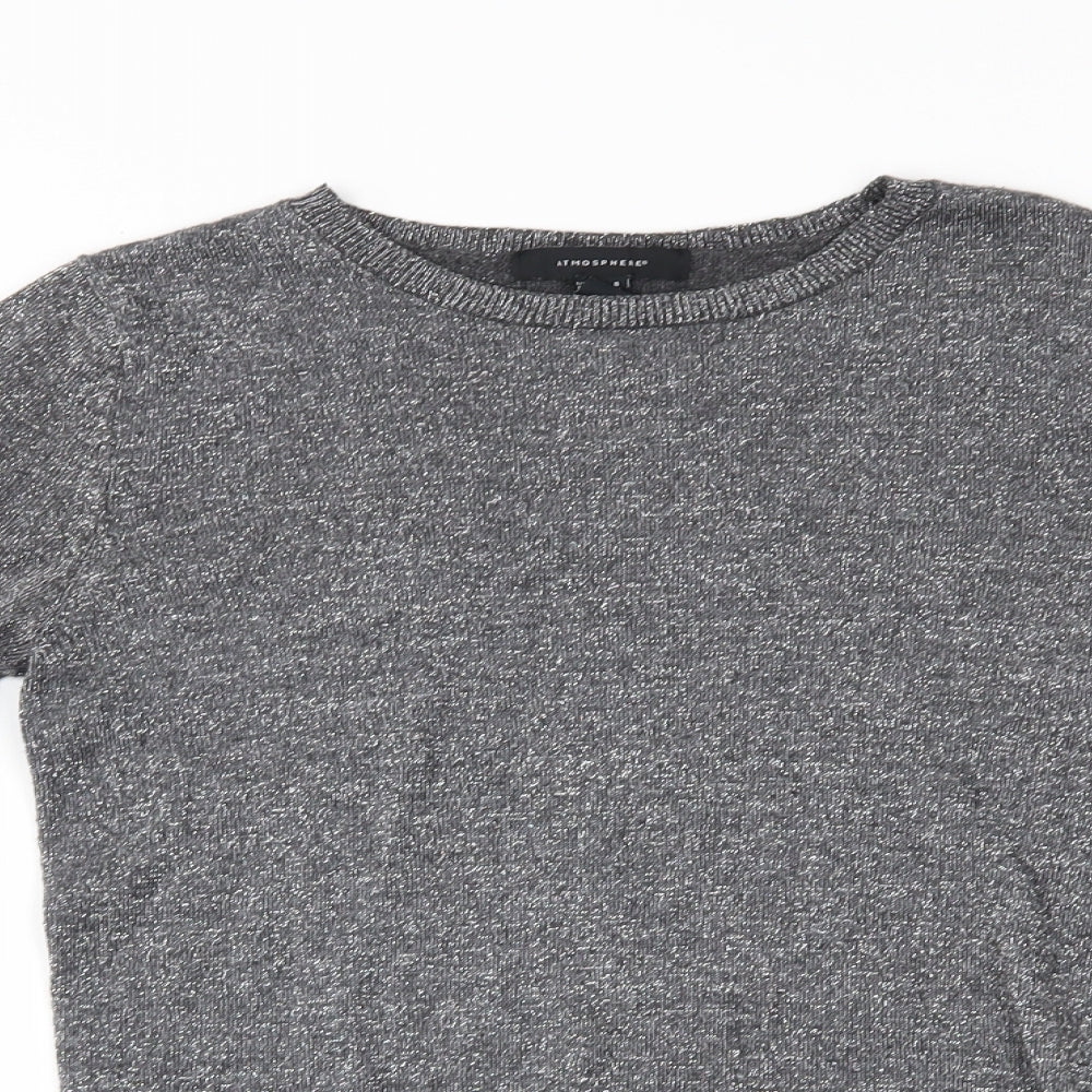 Atmosphere Womens Silver   Pullover Jumper Size 8