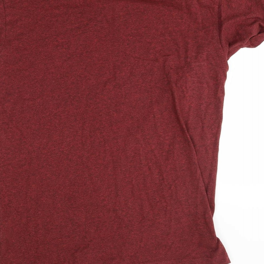 Topman Mens Red    T-Shirt Size M