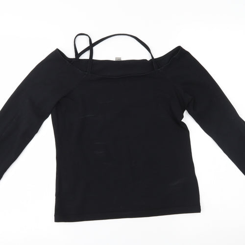 ASOS Womens Black   Basic Blouse Size 10