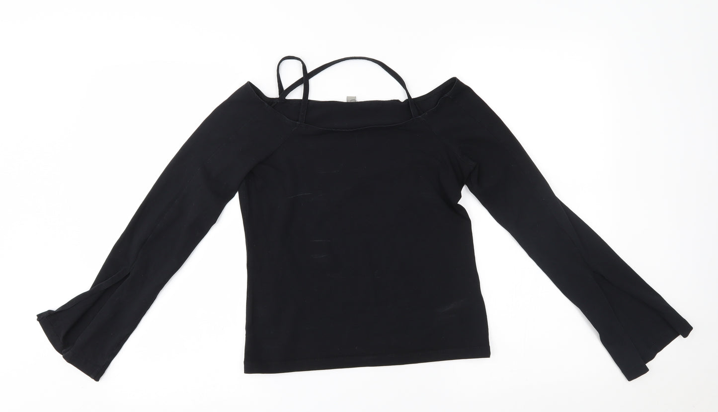 ASOS Womens Black   Basic Blouse Size 10