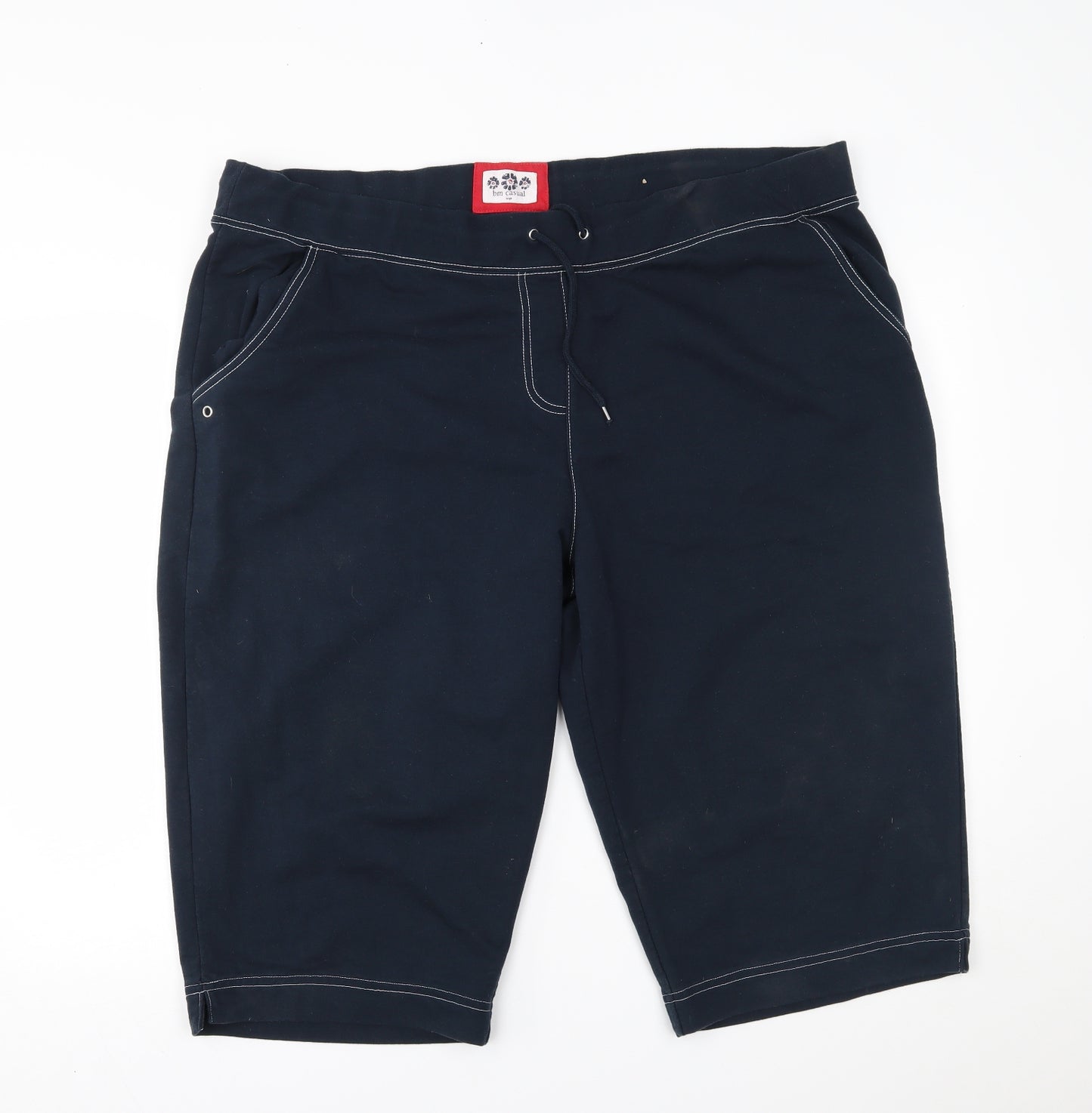 BM casual Mens Blue   Sweat Shorts Size L