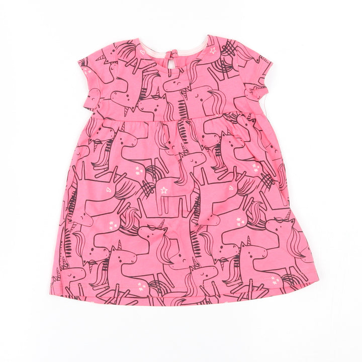 F&F Girls Pink   A-Line  Size 3-6 Months