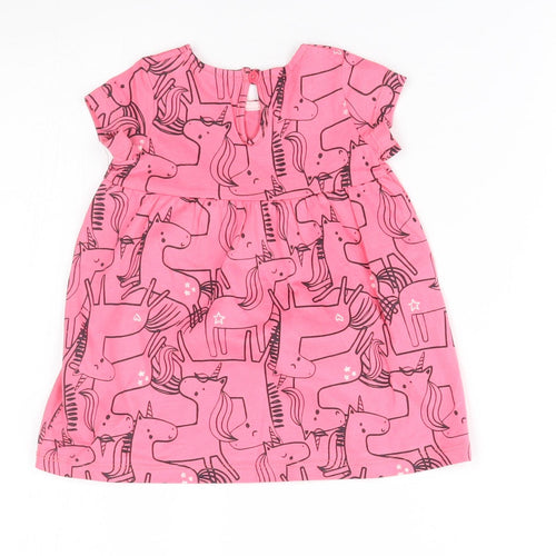 F&F Girls Pink   A-Line  Size 3-6 Months