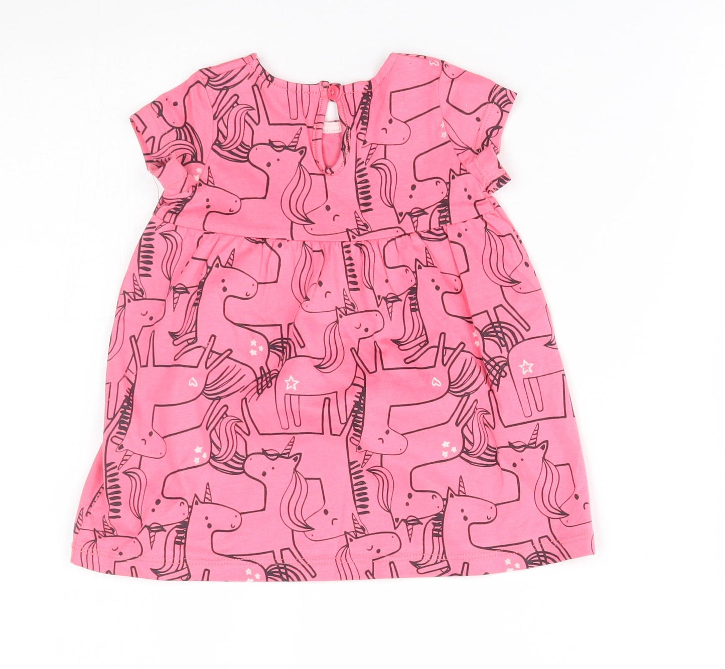 F&F Girls Pink   A-Line  Size 3-6 Months