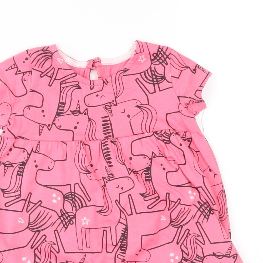 F&F Girls Pink   A-Line  Size 3-6 Months