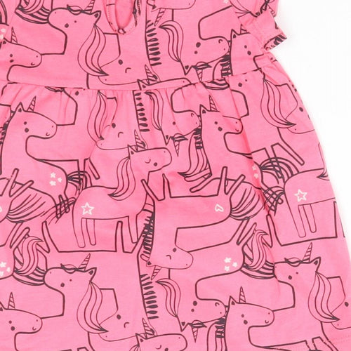 F&F Girls Pink   A-Line  Size 3-6 Months