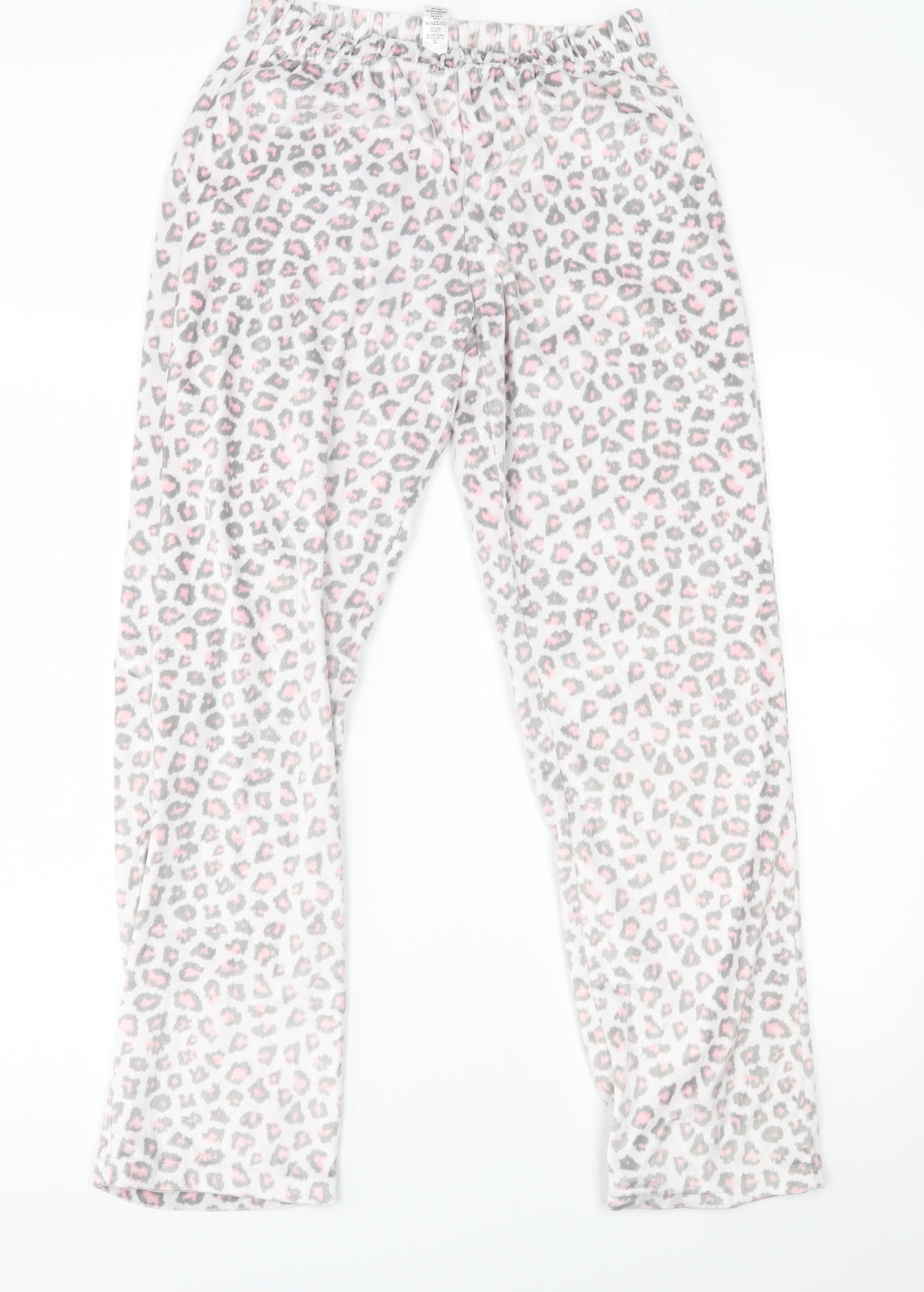 George Womens Pink Animal Print   Lounge Pants Size 8