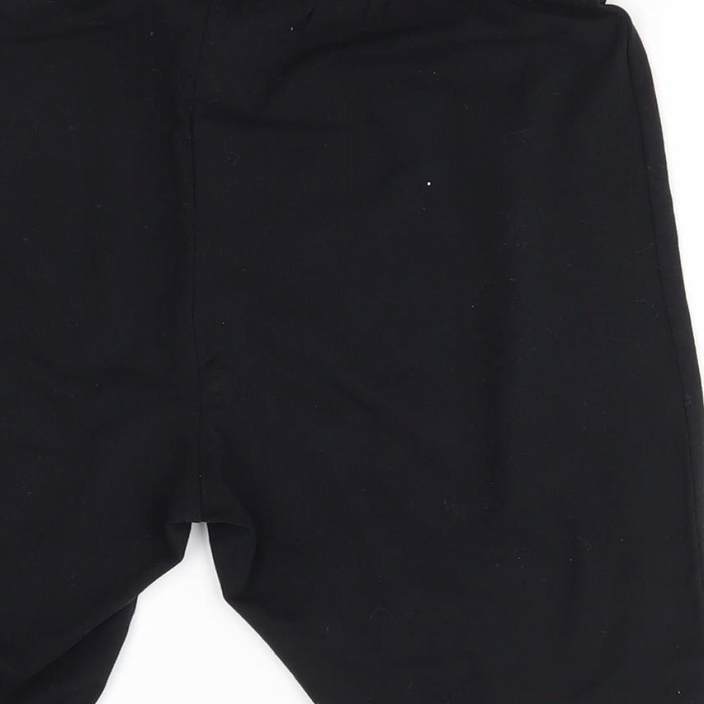 New Look Womens Black   Sweat Shorts Size 10