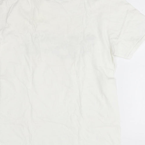 Gildan Womens White   Basic T-Shirt Size M  - my chemical romance