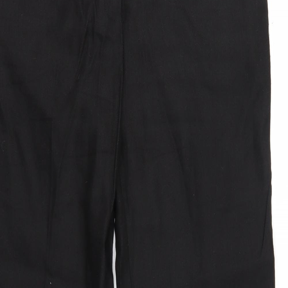 Monsoon Womens Black    Suit Trousers Size 12 L29 in