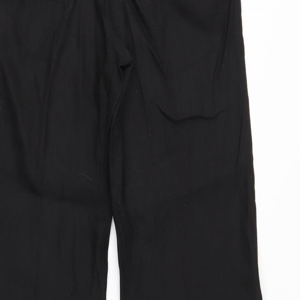 Monsoon Womens Black    Suit Trousers Size 12 L29 in