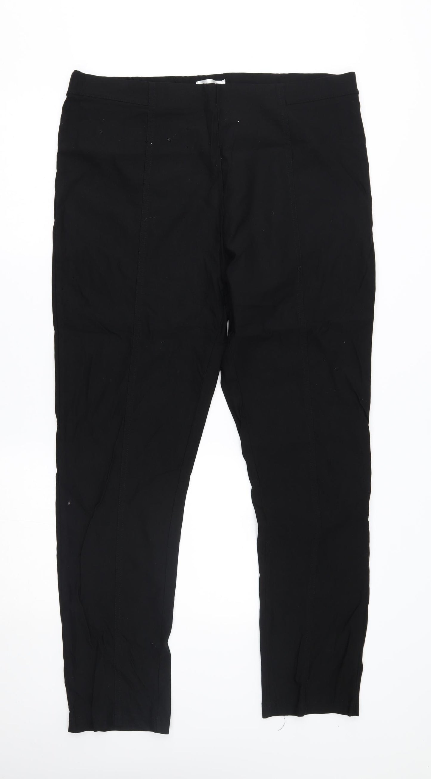Smeliax Womens Black   Trousers  Size 20 L30 in