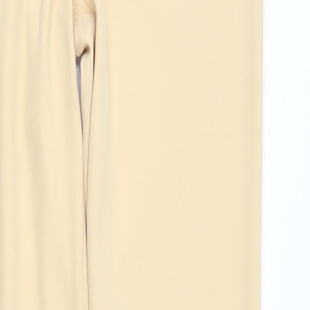 serge dana Womens Yellow   Trousers  Size 14 L33 in