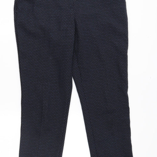 M&S Womens Blue   Trousers  Size 10 L27 in