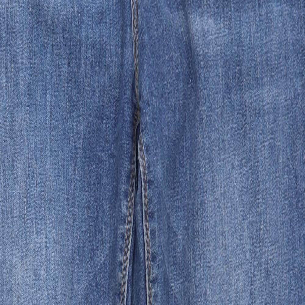 M&S Womens Blue   Skinny Jeans Size 12 L26 in