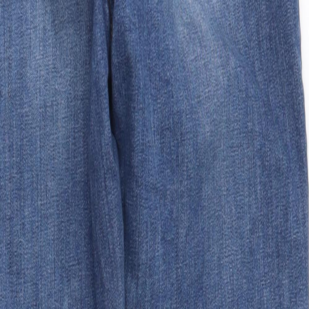 M&S Womens Blue   Skinny Jeans Size 12 L26 in