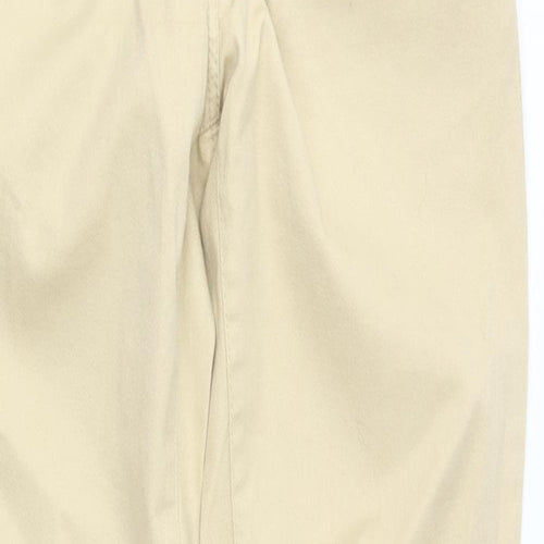 H&M Womens Beige   Straight Jeans Size 8 L30 in