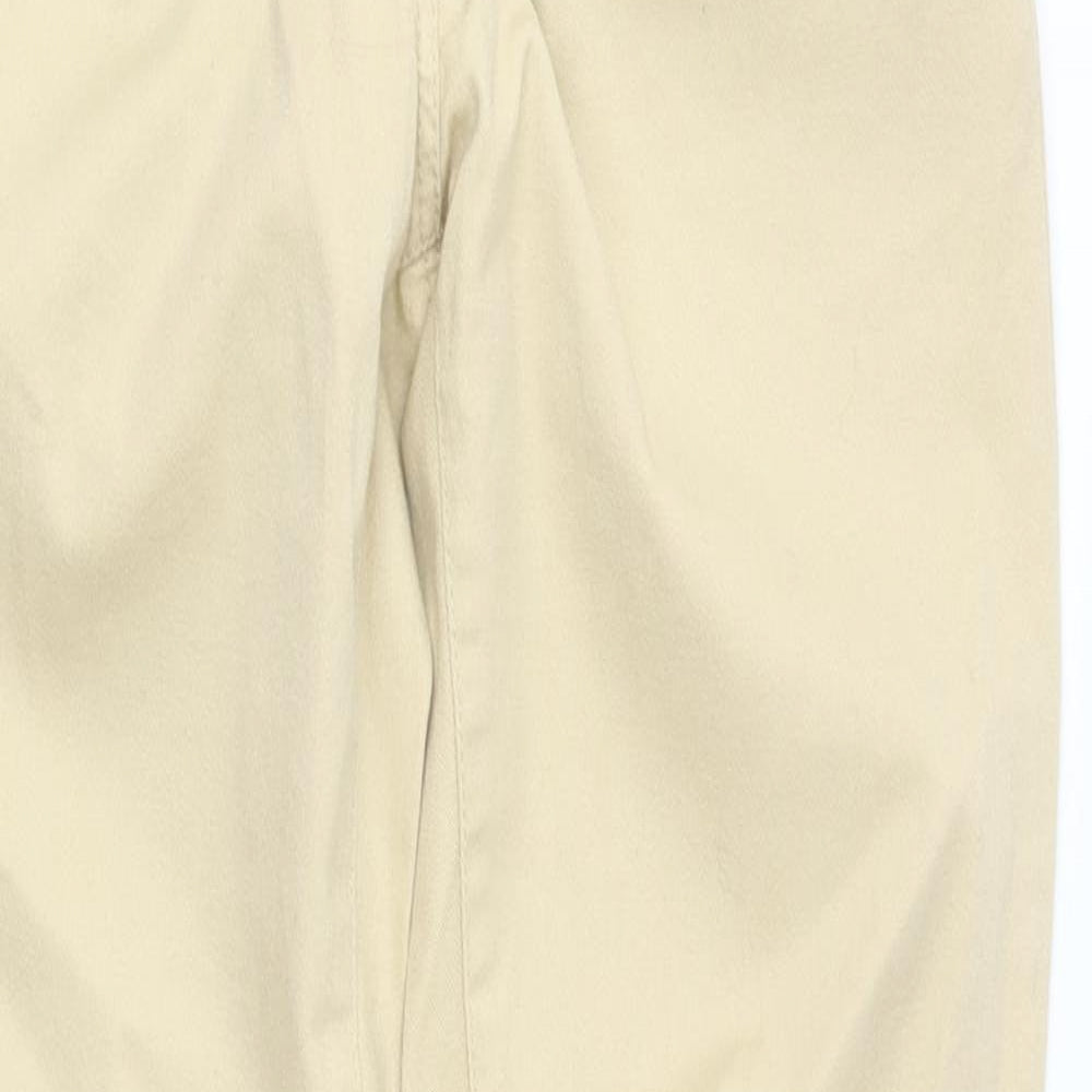 H&M Womens Beige   Straight Jeans Size 8 L30 in