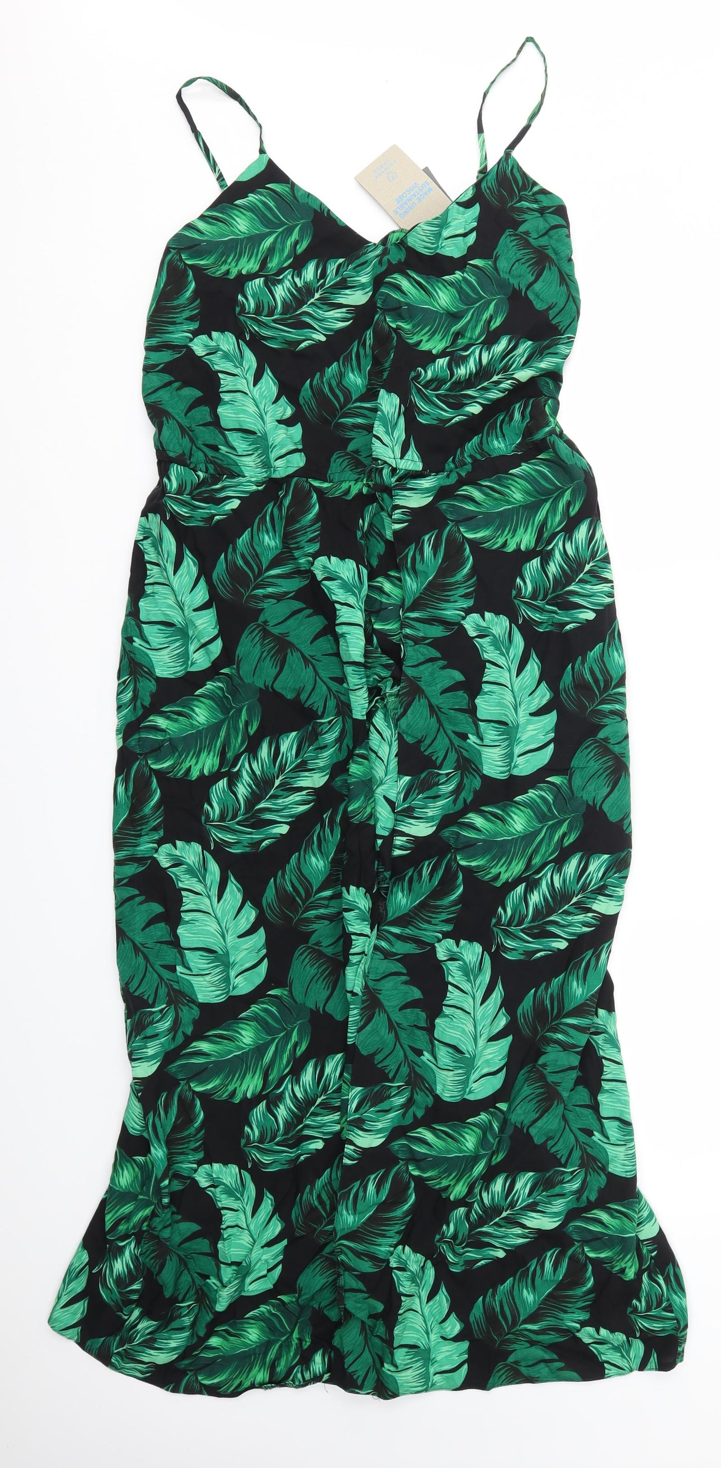Primark Womens Green   A-Line  Size 18  - playsuit with maxi skirt