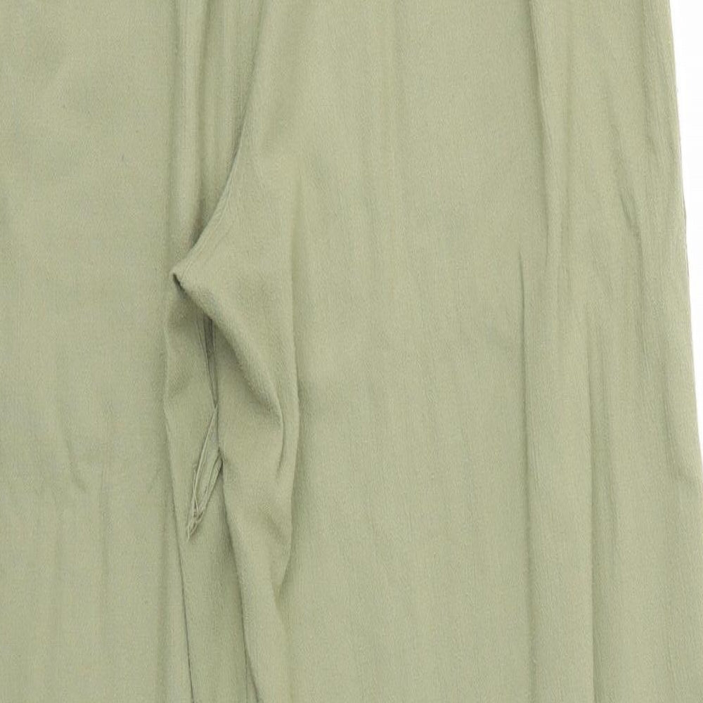 Casual Wear Womens Green   Trousers  Size 14 L27 in