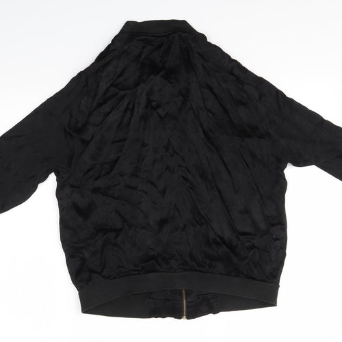 Very Womens Black   Full Zip Sweatshirt Size 14