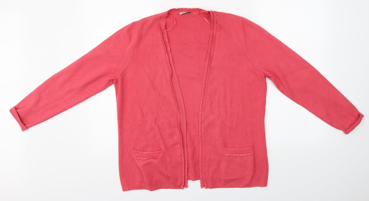 Eastex Womens Pink   Cardigan Jumper Size 12