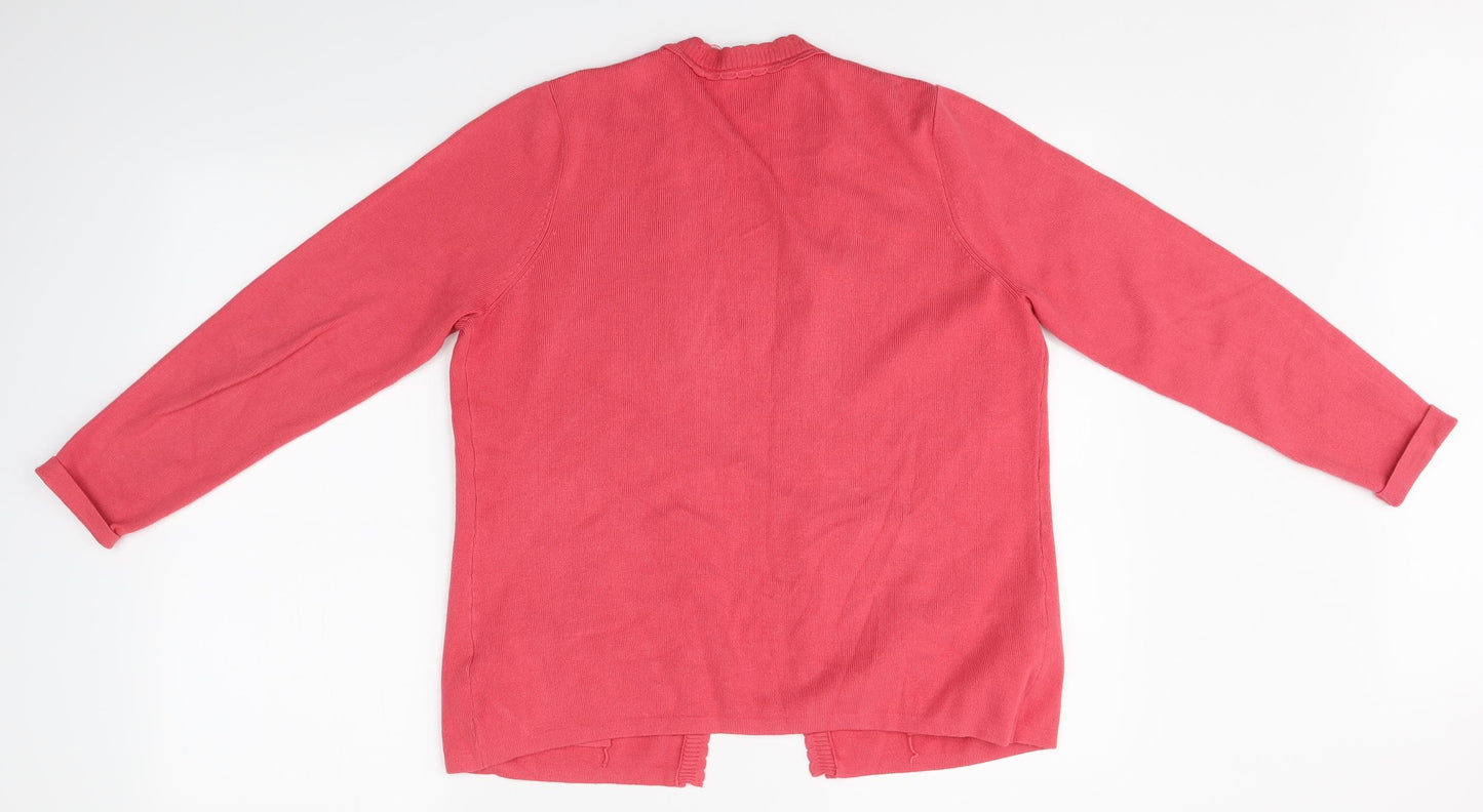 Eastex Womens Pink   Cardigan Jumper Size 12