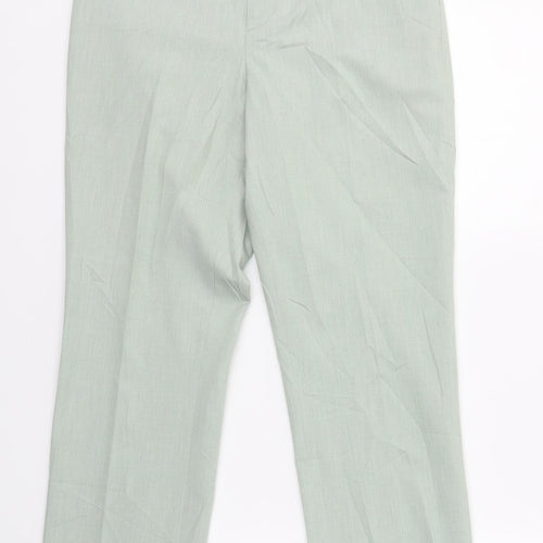 Uniqlo Womens Green   Dress Pants Trousers Size XS L26 in