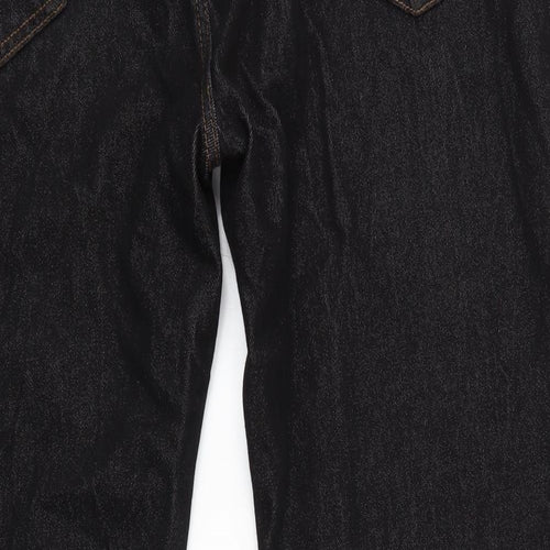 George Mens Black   Straight Jeans Size 44 in L31 in