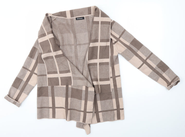 Kaleidoscope Womens Multicoloured Check Jumper Size 14