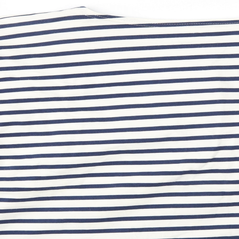 Breton Mens Multicoloured Striped   T-Shirt Size XL
