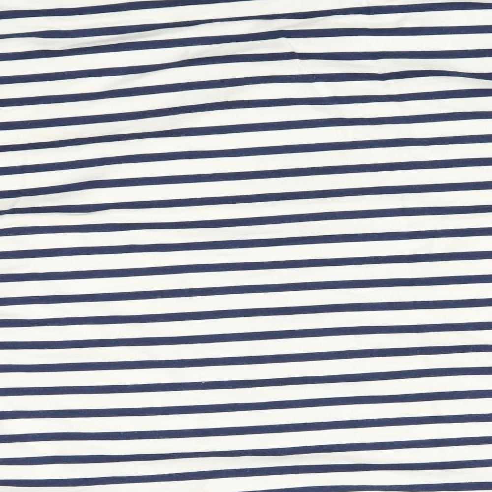 Breton Mens Multicoloured Striped   T-Shirt Size XL