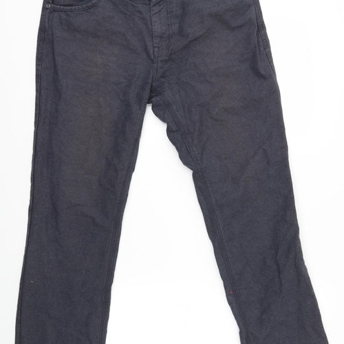 John Rocha Mens Blue   Straight Jeans Size 34 L30 in