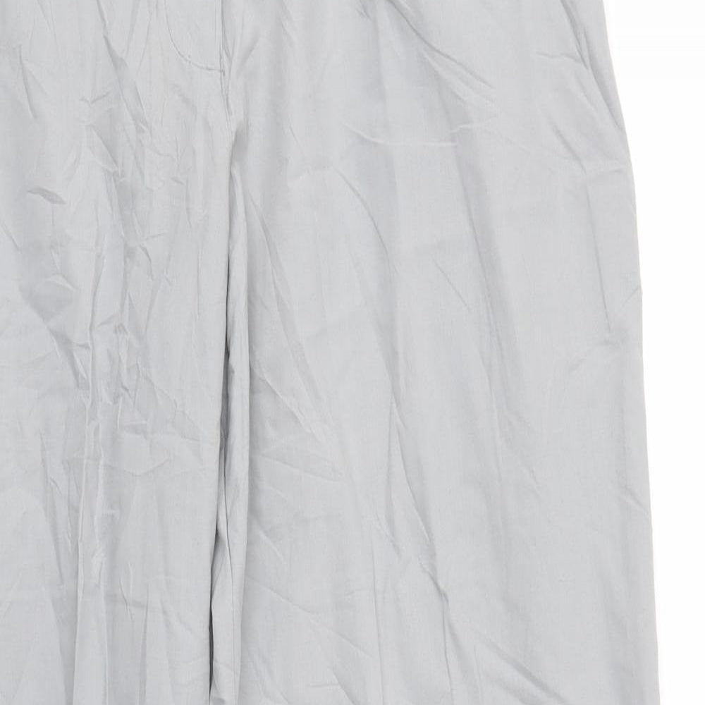 Claire Ashton Womens Grey   Trousers  Size 14 L31 in